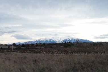 Dağların güzel manzarası