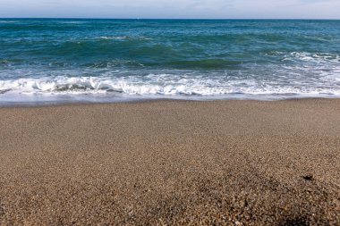 Güzel sahil ve tropikal deniz