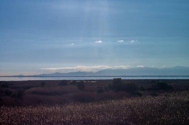 Sabah güzel bir manzara.