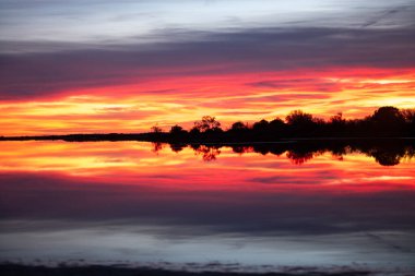Akşamları güzel gün batımı