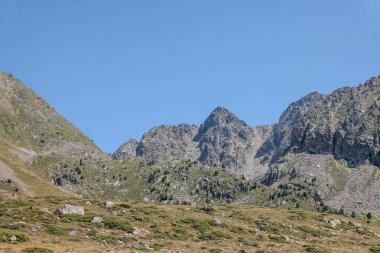 Dağların güzel manzarası