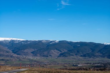 İspanya 'da kış manzarası