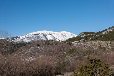 Dağların güzel manzarası