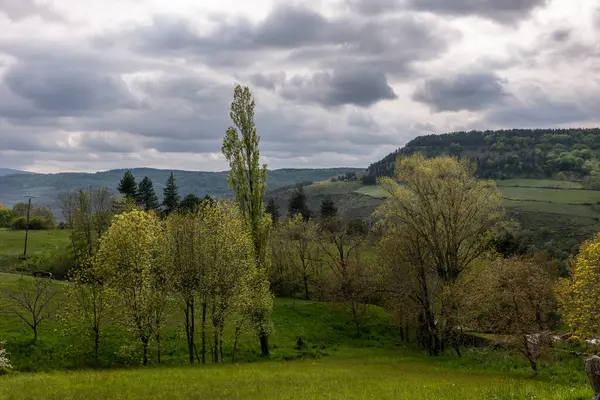 Dağların güzel manzarası