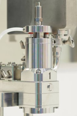 Hava ile çalışan endüstriyel paslanmaz çelik kimyasal uygulama grubu