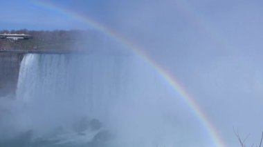 At nalı şelalesinin güzel manzarası, Niagara şelalesinin en büyük şelalesi..