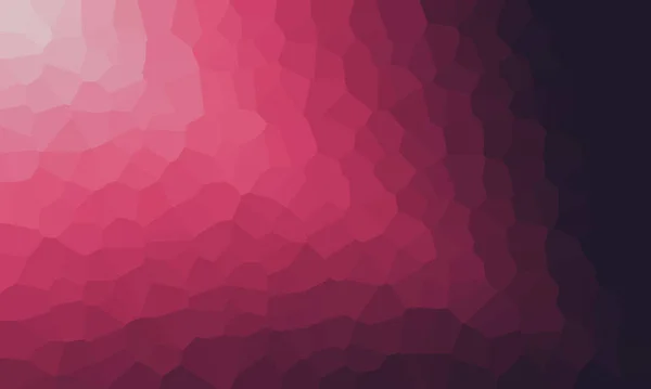 ピンクとブラックグラデーションクリスタルの形状背景 ピンクの多角形の背景 — ストック写真