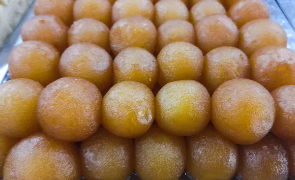 Stock image Indo-Pak traditional Gulab Jaman Sweet Dessert Dish