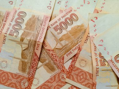Pakistan Para Birimi 5.000 Rupi