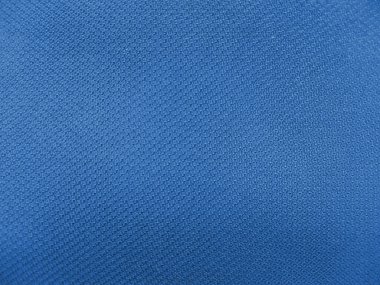 Örgü febrik dokunun yakın çekim deseni mavi