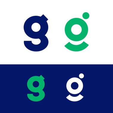 Modern Biçim Harf G Logo Tasarımı - Harf G Tasarımı