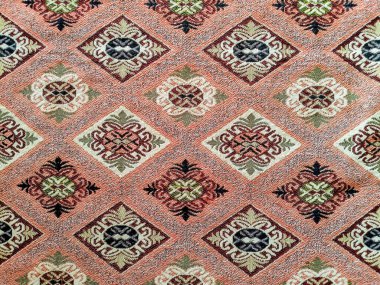 El yapımı kumaş çiçekli arka plan