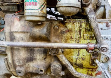 Paslı Eski Motor Tamiri - Arızalı Motor