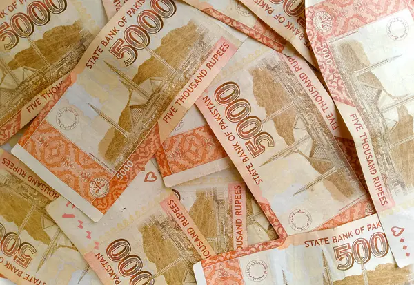 Pakistan Para Birimi Beş Bin Not