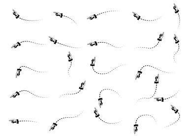 El Şekilleri Karalama Sanatı - Noktalı Çizgilerle Farklı El Tasarımları