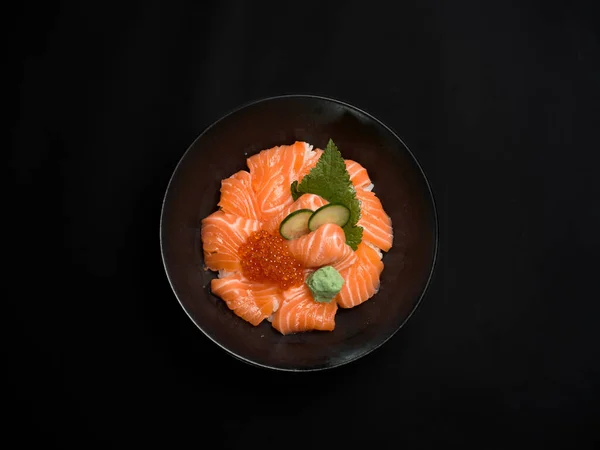 Japanische Sushi Nudel Bento Sake — Stockfoto