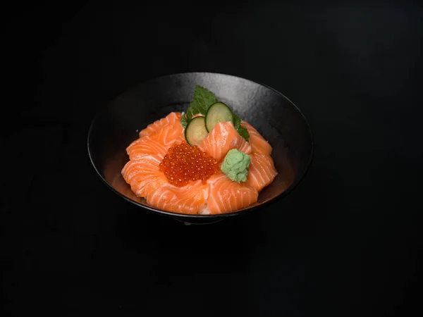 Fideos Comida Japonesa Con Sushi Bento Sake — Foto de Stock