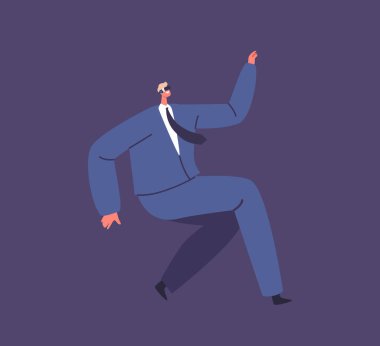 İnsan Sanal Gerçeklik Kulaklığı Giyer Oyun Eğlencesi, Siber Uzay Deneyimi. Metaverse Futuristik Konseptinde Mutlu Erkek Karakteri İnanılmaz Video Oyunu Eğlencesi. Çizgi film Vektör İllüstrasyonu