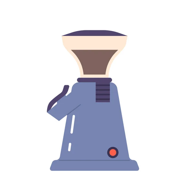 Koffiemachine Espresso Cappuccino Maker Geïsoleerd Witte Achtergrond Professionele Volautomatische Barista — Stockvector