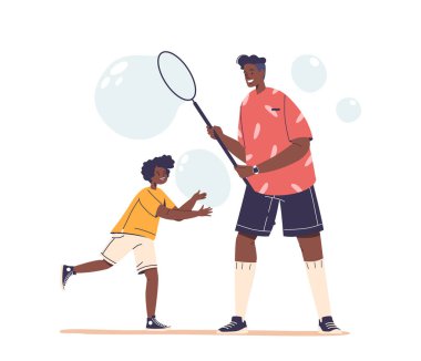 Neşeli Çocuk, canlı parti sırasında havada yankılanan neşeli sabun köpüklerini kovalıyor. Neşeli Kikirdemeler, keyifli ve büyülü bir atmosfer oluşturan kaprisli arayışa eşlik eder.