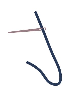 Kulağında iplik olan iğne