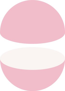 Bauhaus hacimli yarı daire top