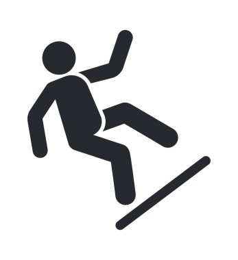 Bilgi trafik işaretine dik tırman