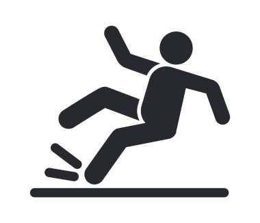 Uyarı kaygan yüzey işareti