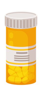 Plastik pakette ilaç kapsülleri