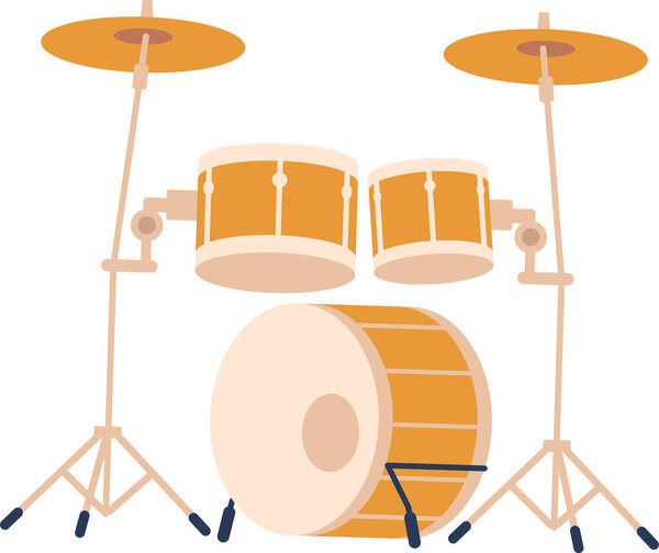 набор барабанов музыкальный инструмент
