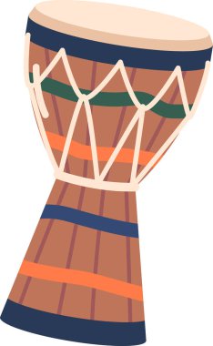 Afrika el davulu müzik enstrümanı