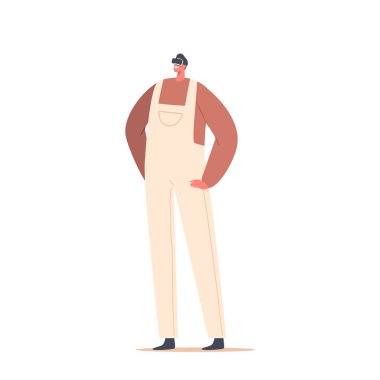 Çiftçi, zeki bir çiftliğin son teknolojisini tecrübe etmek için Vr gözlükleri takıyor ve beyaz arka planda izole edilmiş en yüksek verimliliği ve verimliliği sağlıyor. Çizgi film İnsanları Vektör İllüstrasyonu