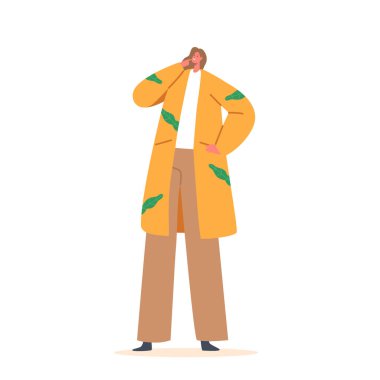 Worried Young Woman Character Thinking about Financial Troubles Isolated on White Background. Difficult Decisions about Managing, Saving and Increasing Money. Cartoon People Vector Illustration