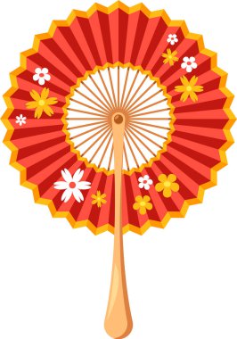 Asya geleneksel el katlama yelpazesi