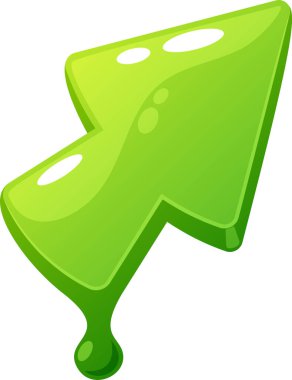 Yeşil parlak oyun imleci