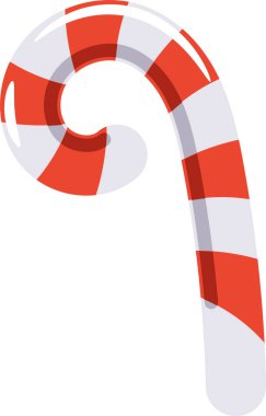 Noel şekeri çizgili tatlı