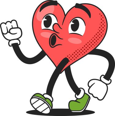 Kaygısız kalp yürüyüşü.