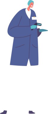 Kontrol ekipmanlı kadın tarım uzmanı