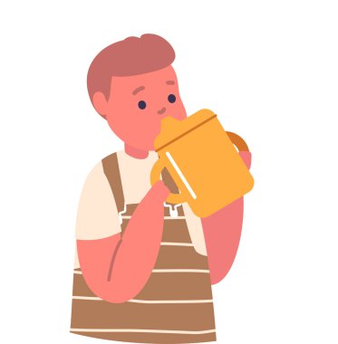 Küçük bebek çocuk içme suyu