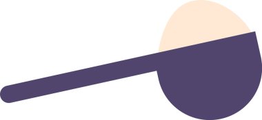 Kaşık dolusu protein tozu.