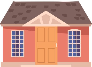 Banliyö binası dış tarafı.