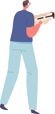 VR oyununa dalan adam