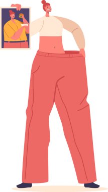 Kilo verdikten sonra kadın