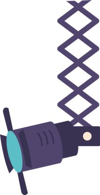 Fotoğraf stüdyosu ekipmanları asılıyor