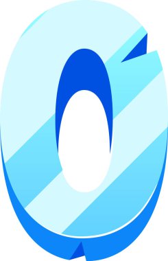 Sıfır numara buz yazı tipi