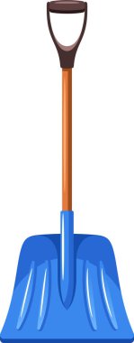 Kolay kar küreme tekniği.