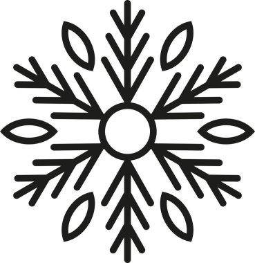 Kar tanesi yeni yıl dekorasyonu