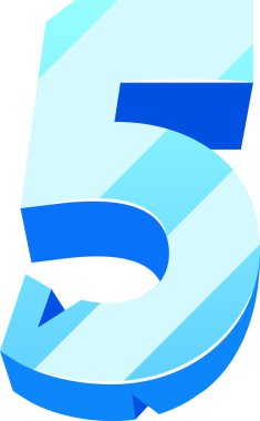 Beş numara buz yazı tipi