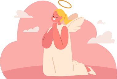 Dua eden kız melek.