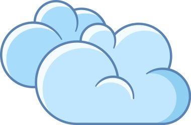 Bulutlu hava bulutu sembolü